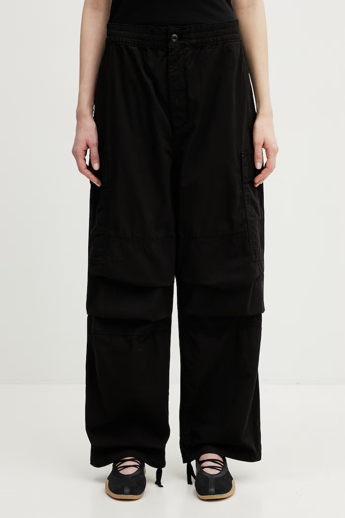 Carhartt WIP W' Jet Cargo Pant cargo trousers cotton Women's black I036703.89GD
