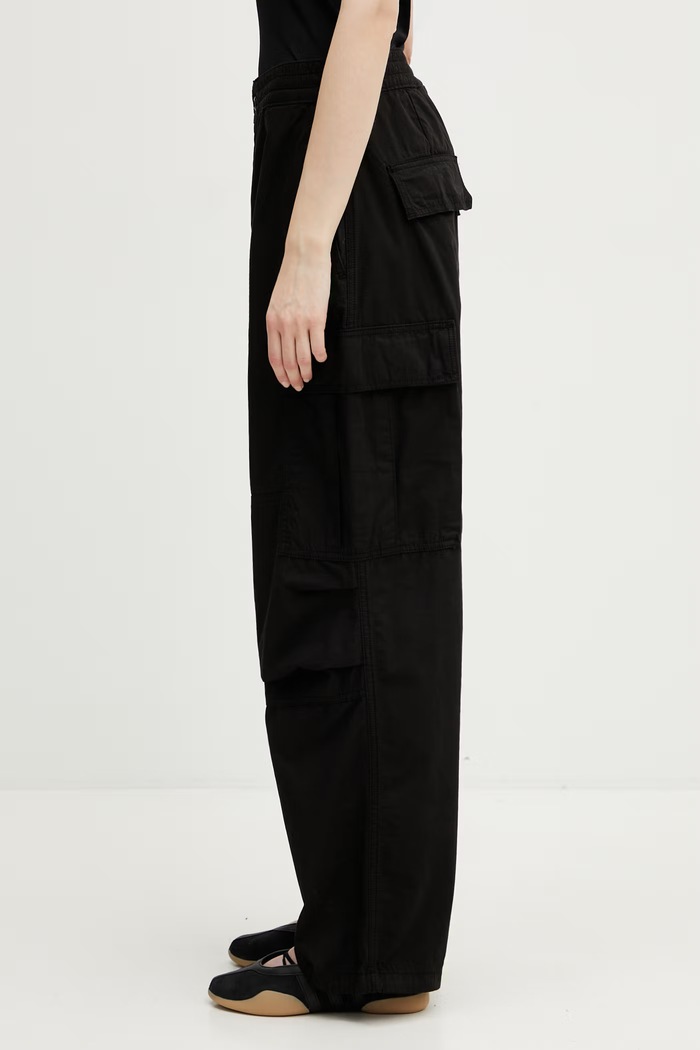 Carhartt WIP W' Jet Cargo Pant cargo trousers cotton Women's I036703.89GD black SS26