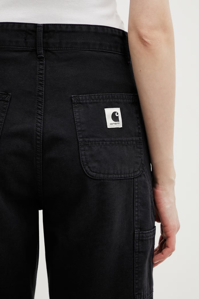 Carhartt WIP W' Pierce Pant Straight брюки из хлопка для женщин тёмно-синий I034829.894O