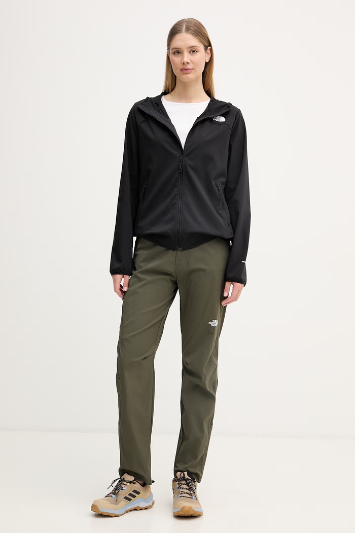 The North Face παντελόνι πεζοπορίας γυναικείο EXPLORATION NF0A8EC921L1 πράσινο SS26