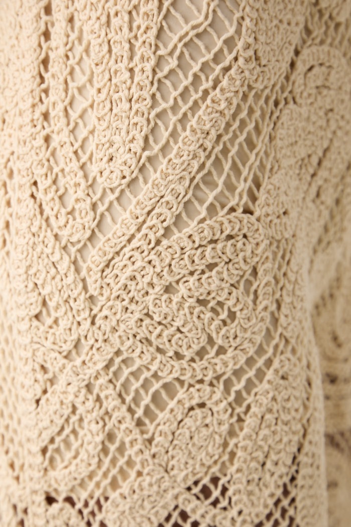 United Colors of Benetton hlače ženske luknjičaste bež 1H6GDF016