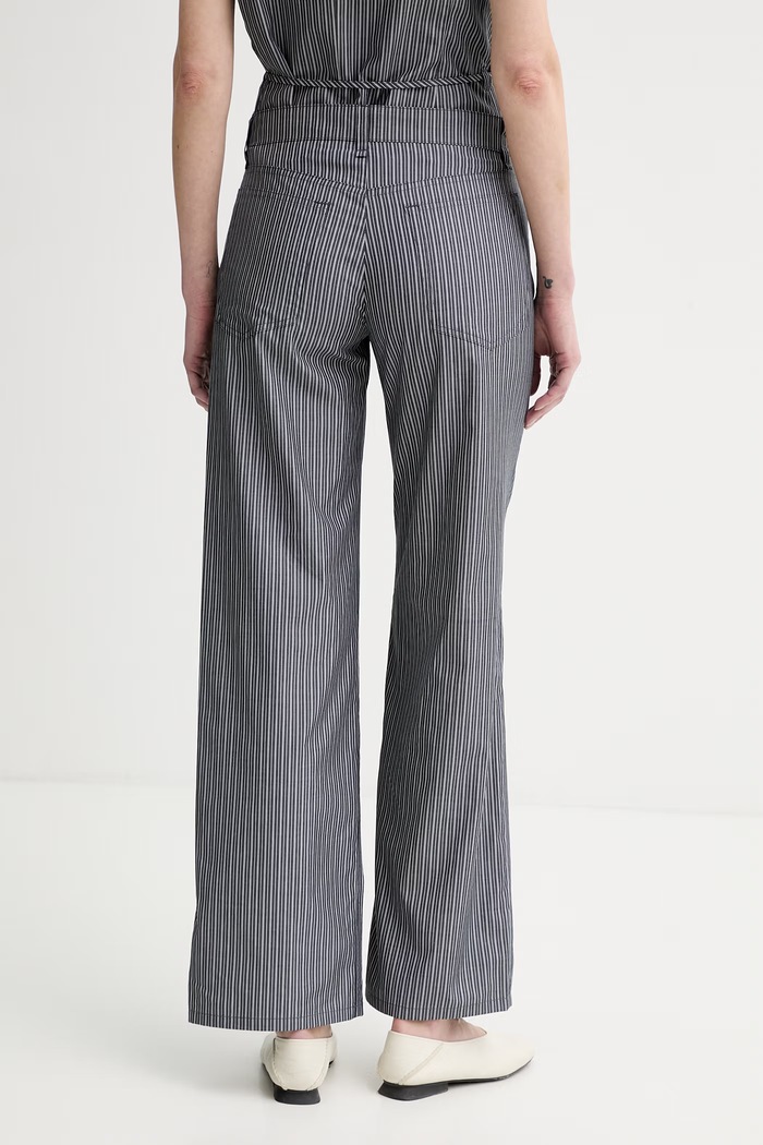 Oblečenie Rag & Bone nohavice dámske bavlnené RA5R26S7MCO sivá