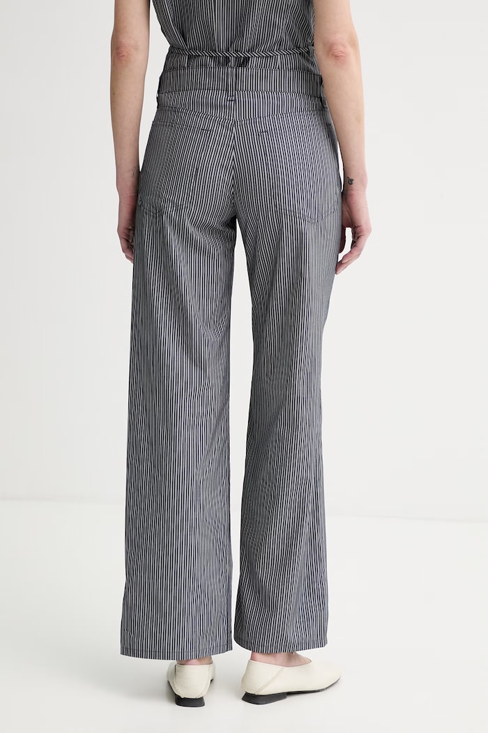 Oblečenie Rag & Bone nohavice dámske bavlnené RA5R26S7MCO sivá