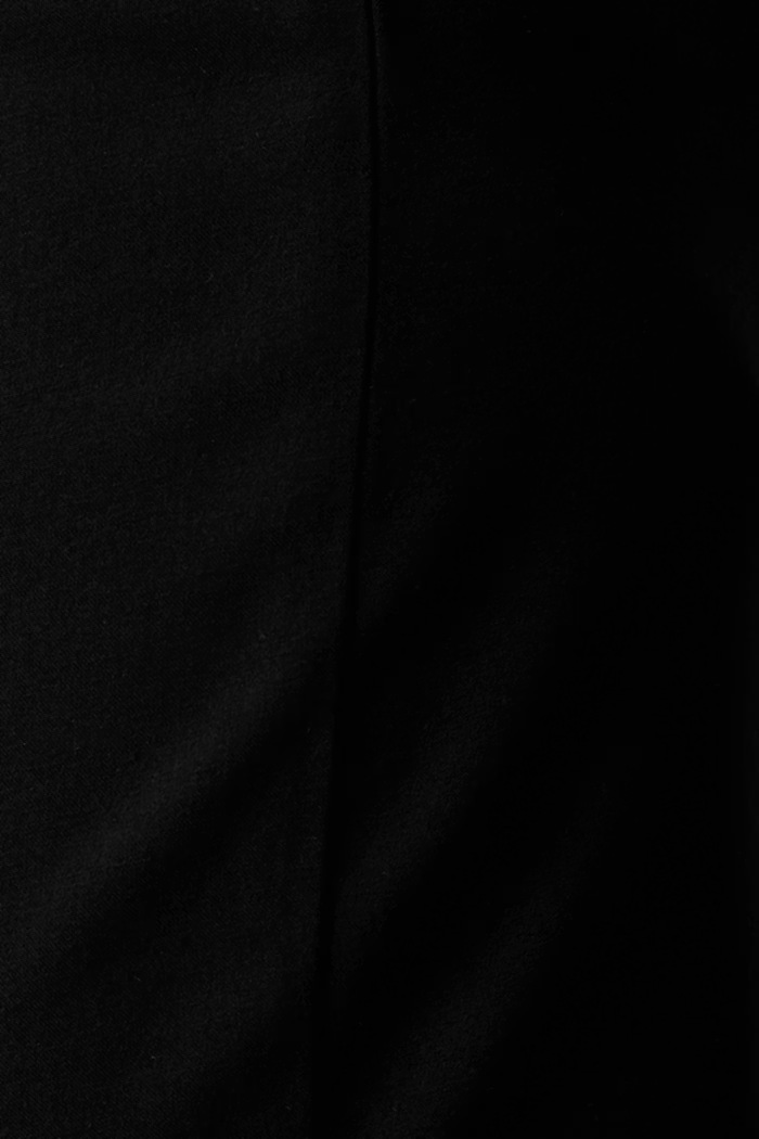 Le Privé spodnie capri damskie z wiskozy YSEE CAPRI NOIR czarny LP00772