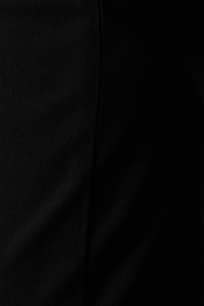 Le Privé capri hlače za žene od viskoze YSEE CAPRI NOIR crna LP00772