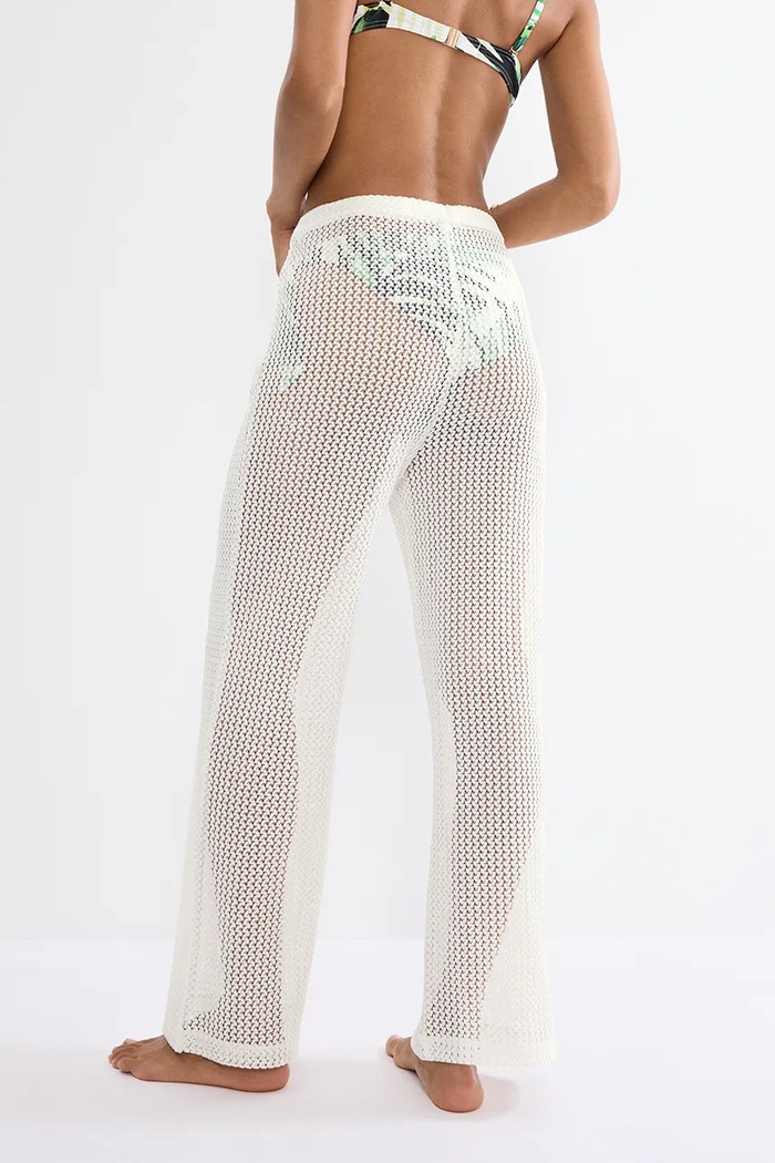 Triumph spodnie plażowe damskie Beach MyWear 10226465 beżowy SS26