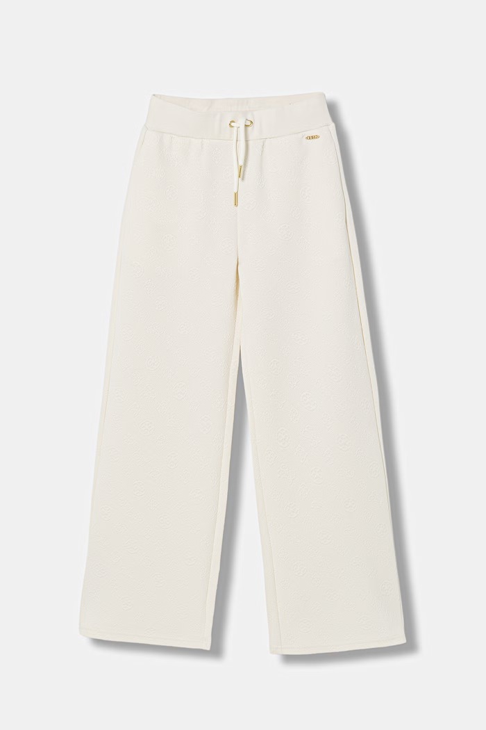 Detské tepláky Guess pletenina béžová J6RB18.KCHR2.PPY2