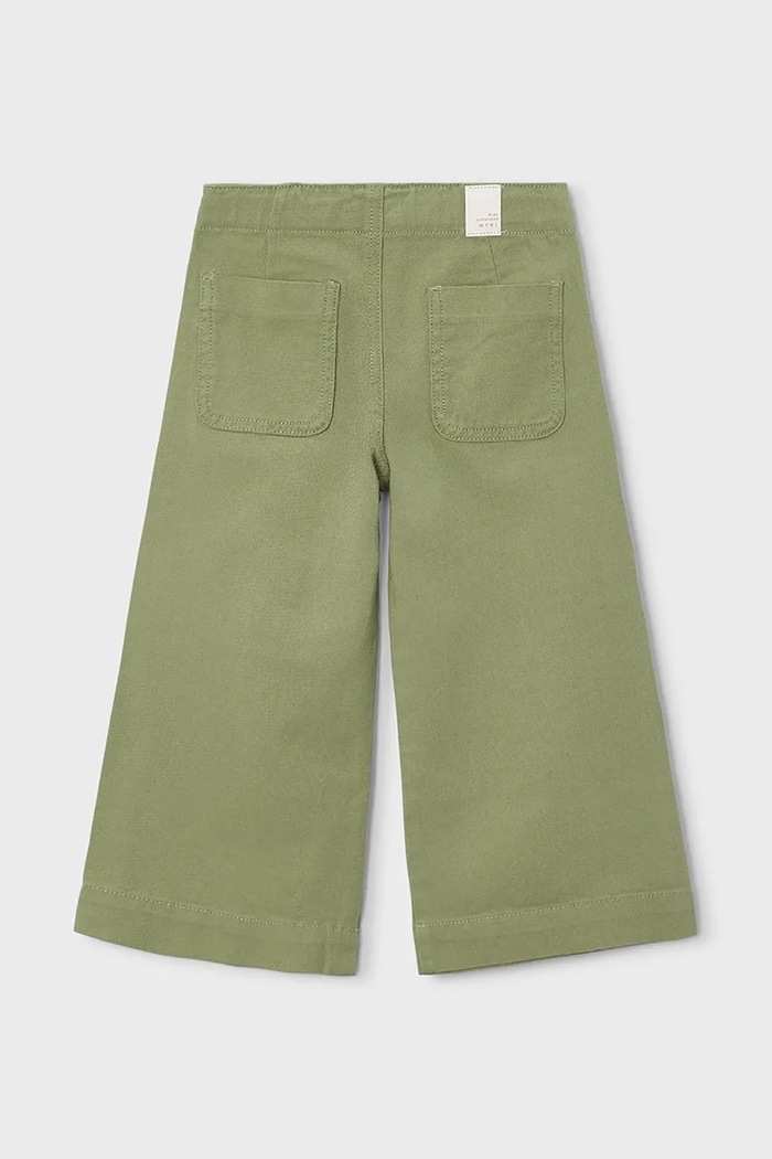 Mayoral pantaloni de bumbac pentru copii 3587.6F.Mini.PPY2 verde SS26