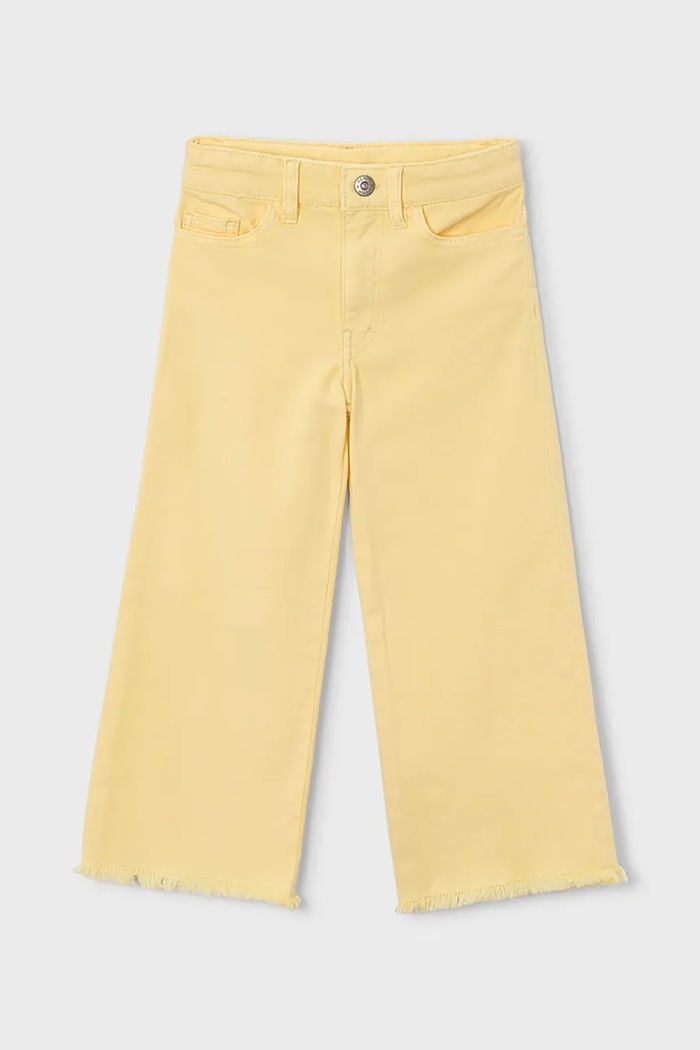 Mayoral pantaloni copii panza galben 3588.6F.Mini.PPY2