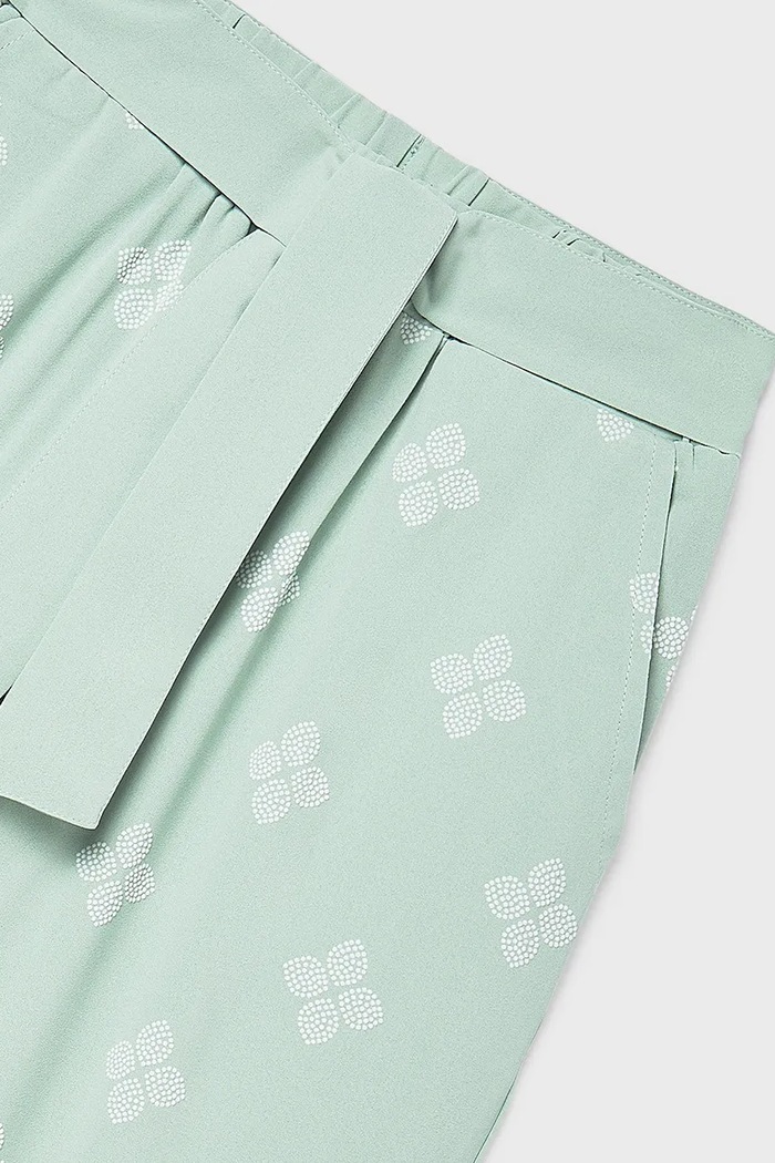Mayoral pantaloni copii verde 6553.8D.Junior.PPY2