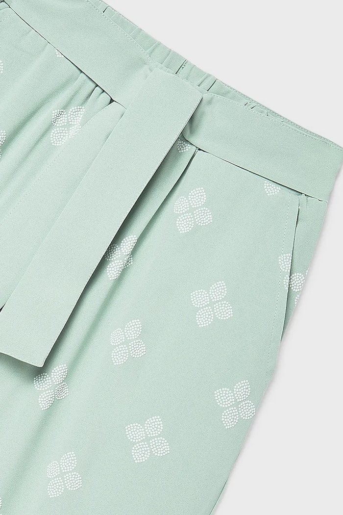 Mayoral pantaloni copii verde 6553.8D.Junior.PPY2
