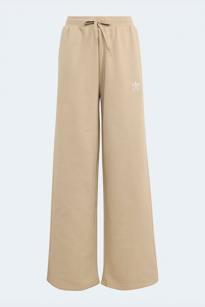 Detské tepláky adidas Originals KE0396 béžová SS26