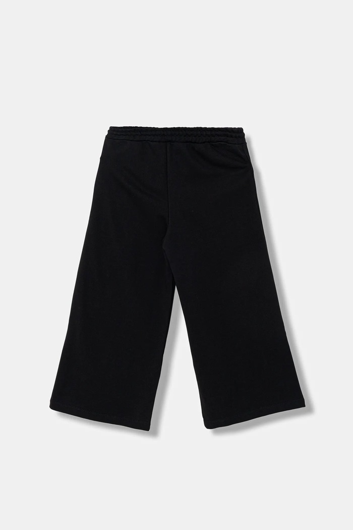 Marni pantaloni de trening din bumbac pentru copii MP190F TROUSERS M01432.M00V0 negru SS26