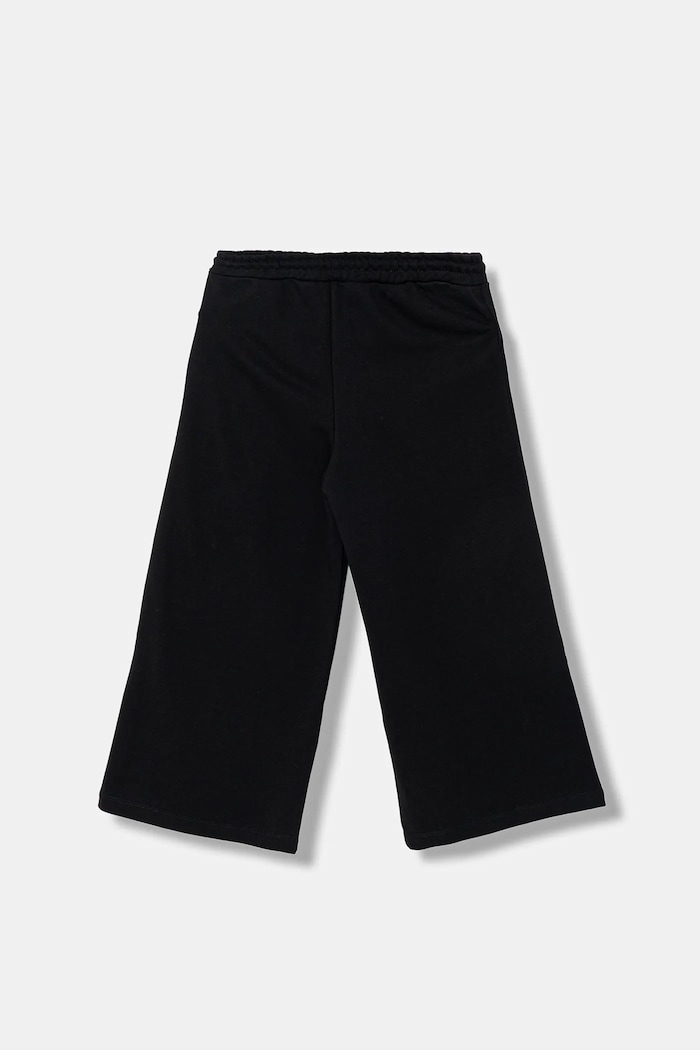Marni pantaloni de trening din bumbac pentru copii MP190F TROUSERS M01432.M00V0 negru SS26