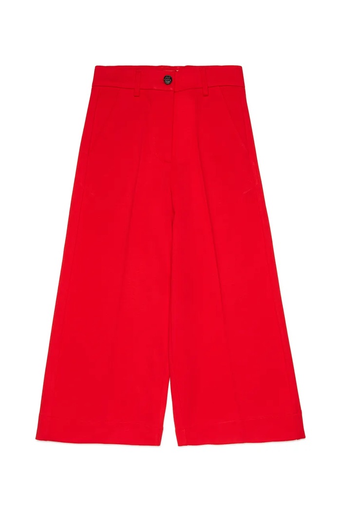 MAX&Co. pantaloni copii MAXP48F TROUSERS MX0308.MX00K rosu SS26