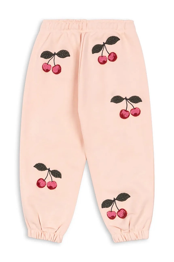 Detské tepláky Konges Sløjd LOU TERRY SWEAT PANTS OCS KS104946.PPY2 ružová SS26