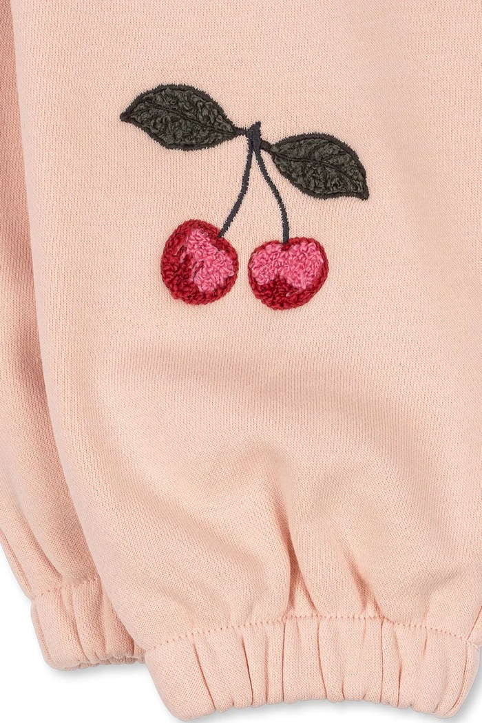 Detské tepláky Konges Sløjd LOU TERRY SWEAT PANTS OCS ružová KS104946.PPY2