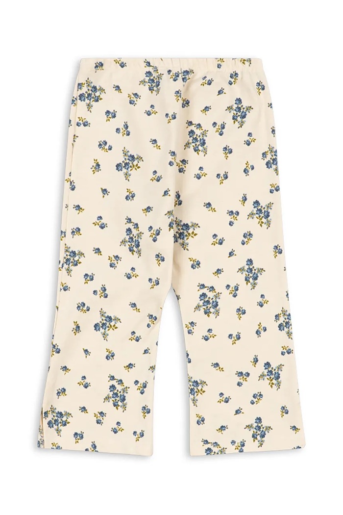 Konges Sløjd spodnie bawełniane dziecięce DREY SLIT PANTS GOTS KS104771.PPY2 beżowy SS26