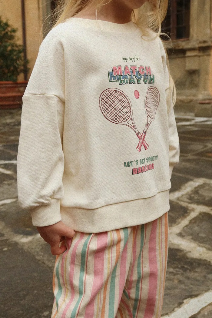 Konges Sløjd pantaloni de bumbac pentru copii FRANKIE PANTS GOTS KS104825.PPY2