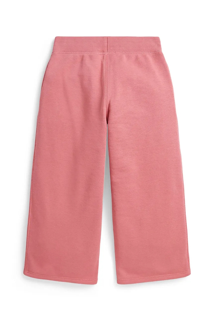 Detské tepláky Polo Ralph Lauren 312957843502 ružová SS26