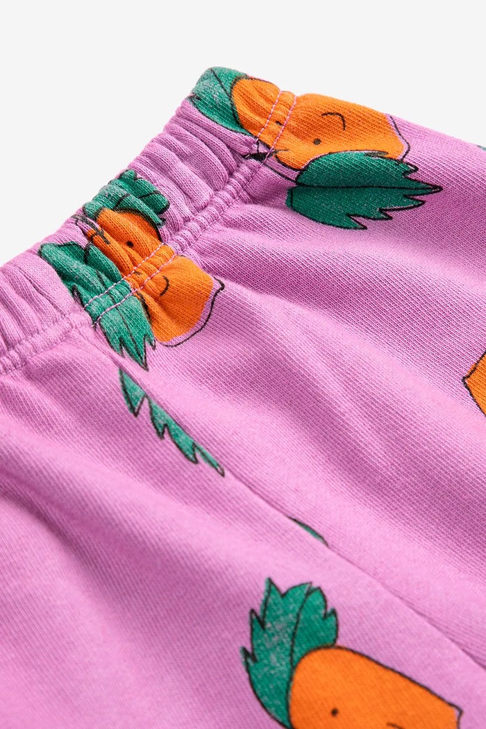 Detské tepláky Bobo Choses Tangerine 126AB071 ružová SS26