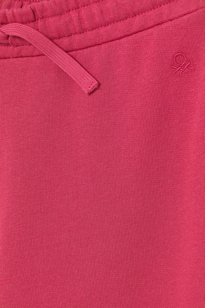 Djevojčice Dječji pamučni donji dio trenirke United Colors of Benetton 3J68CF02H.G.Stagionale roza