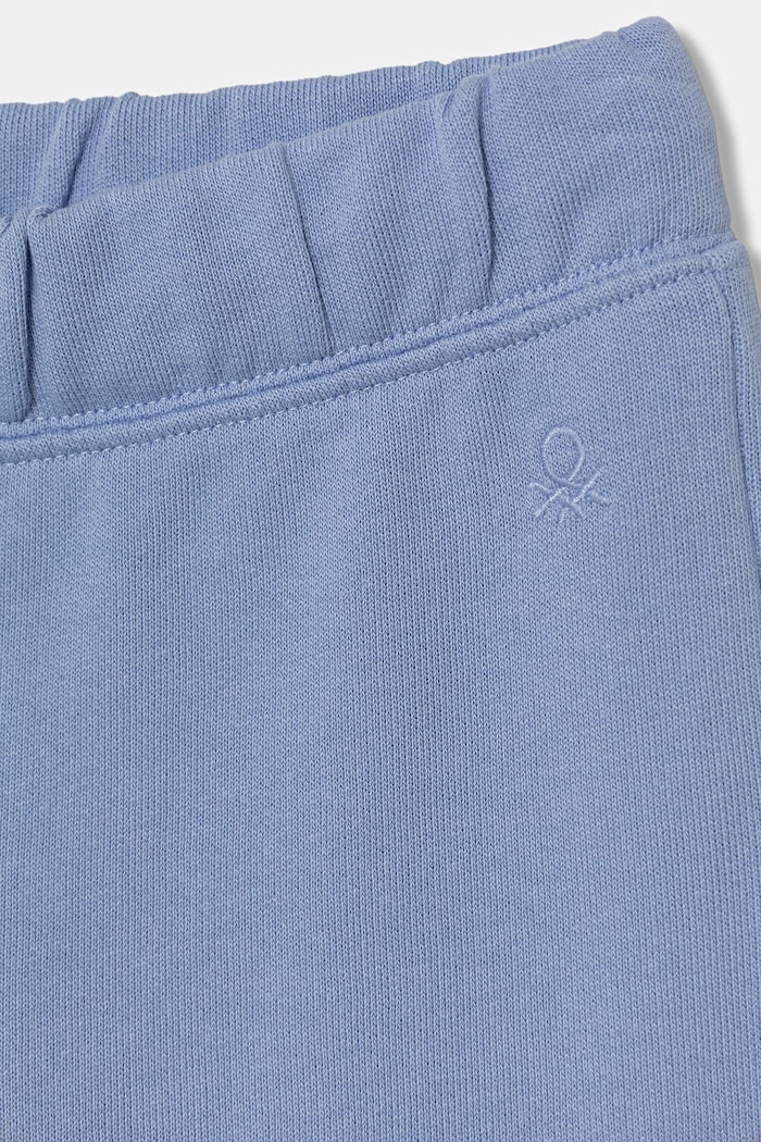 Dievča United Colors of Benetton nohavice jogger detské bavlnené 3J70GF01N.P.Stagionale modrá