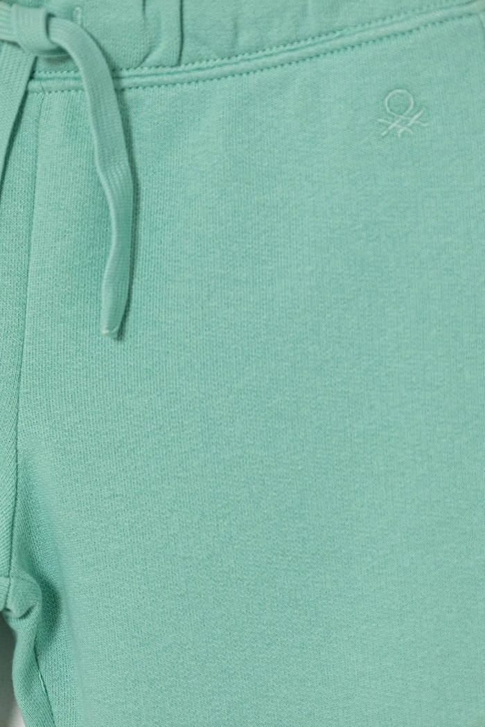 Fete United Colors of Benetton pantaloni joggers pentru copii din bumbac 3J70GF01N.P.Stagionale turcoaz