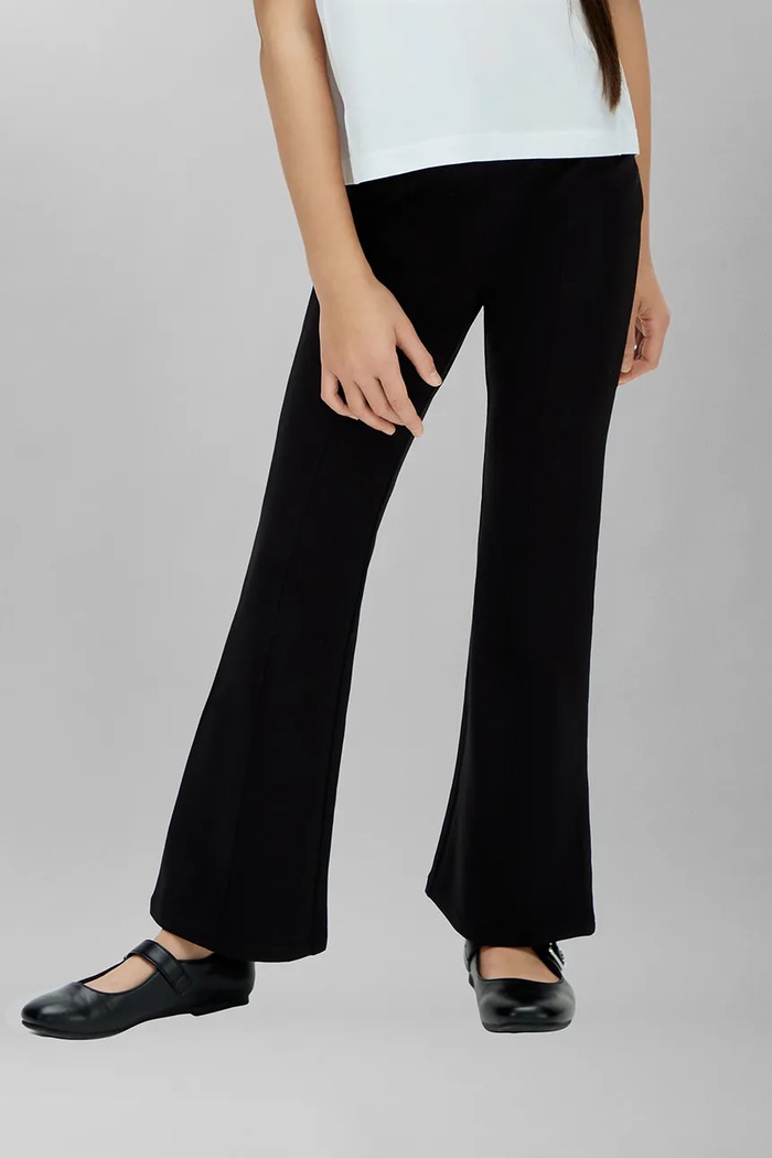 Calvin Klein Jeans Colanți copii din vâscoză negru LVCKSJC10G.128.176.PPY2