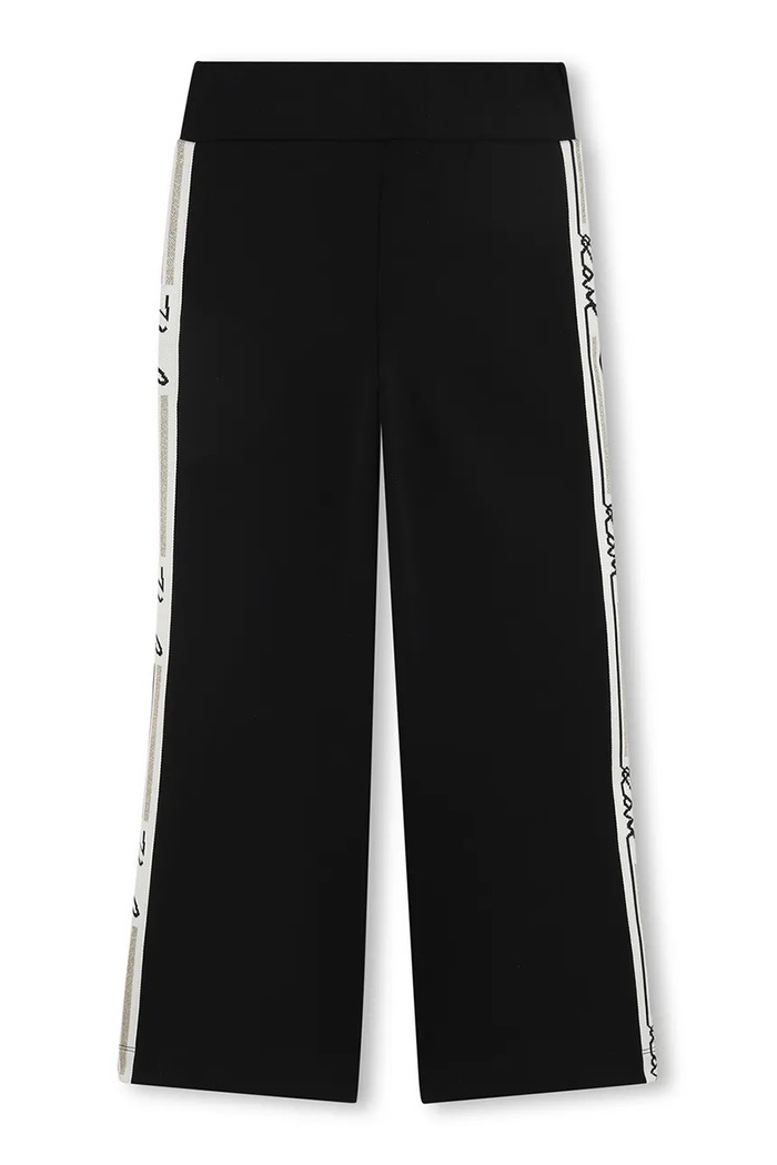 Dievča Detské tepláky Karl Lagerfeld Z31122.114.150 čierna