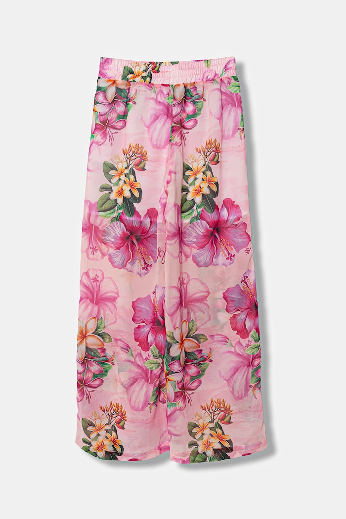 Guess pantaloni copii J6GB01.WA2T0.PPY2.M roz SS26