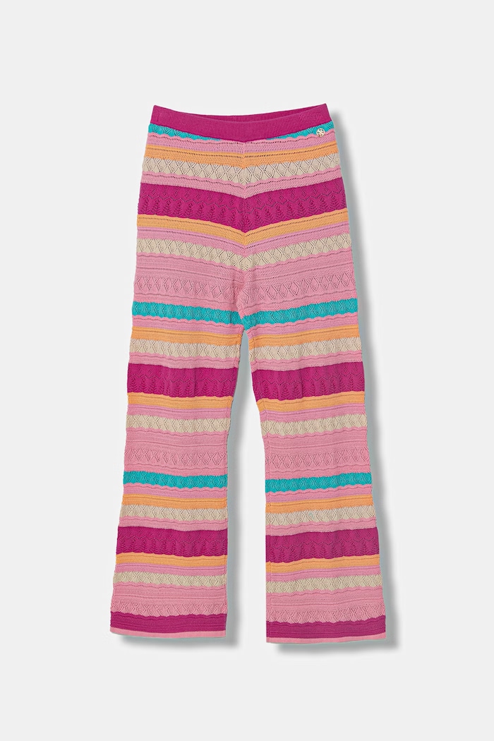 Guess nohavice detské bavlnené ružová J6GB04.Z5480.PPY2.M