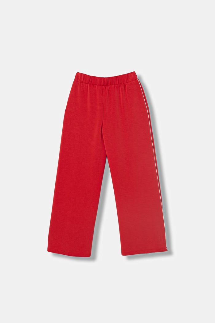 United Colors of Benetton teplákové nohavice detské 3M9KCF071.G.Stagionale červená SS26