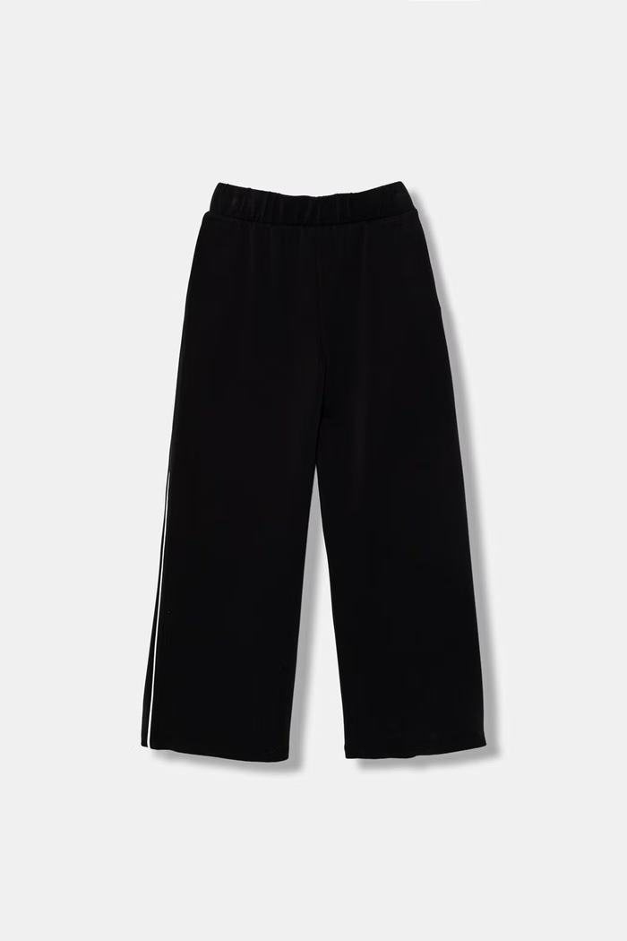 United Colors of Benetton teplákové nohavice detské 3M9KCF071.G.Stagionale čierna SS26