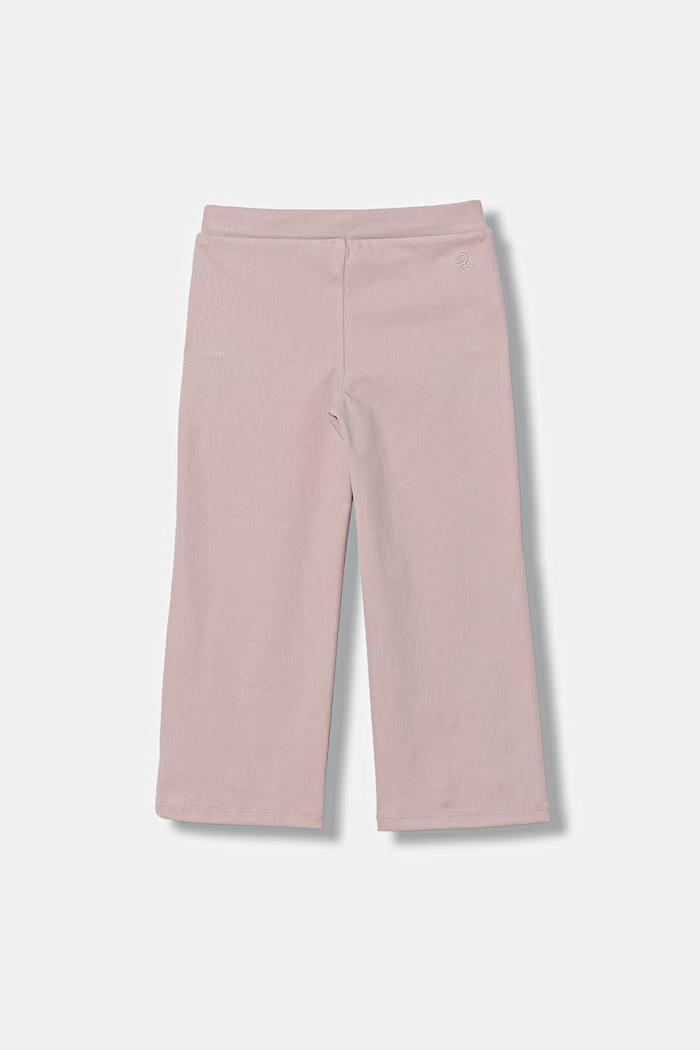 Detské teplákové nohavice United Colors of Benetton 46D6GF02M.P.Stagionale ružová SS26