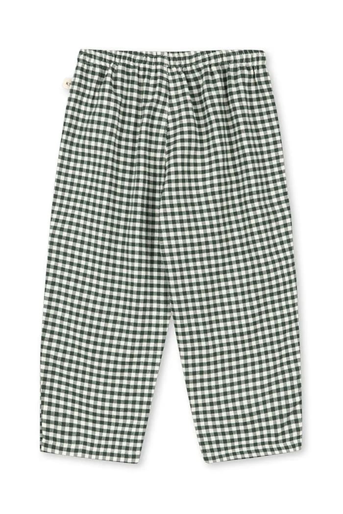 Chlapec Detské bavlnené nohavice Konges Sløjd FORET PANTS GOTS KS104195.PreSpring viacfarebná