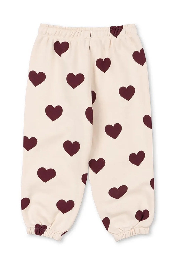 Konges Sløjd spodnie dresowe dziecięce LOU SWEAT PANTS OCS KS104345.PreSpring beżowy SS26