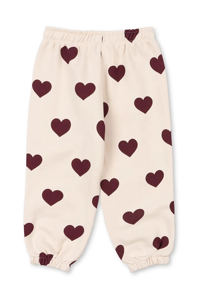 Konges Sløjd spodnie dresowe dziecięce LOU SWEAT PANTS OCS KS104345.PreSpring beżowy SS26