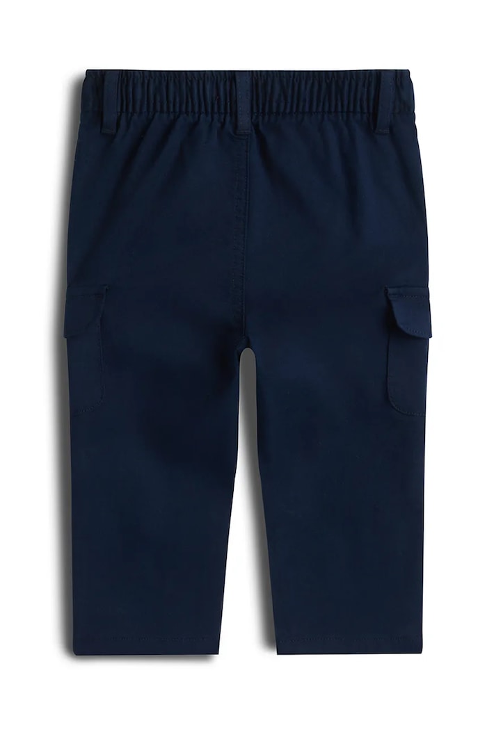 Бебешки панталон Tommy Hilfiger KN0KN02207.PPY2 тъмносин SS26