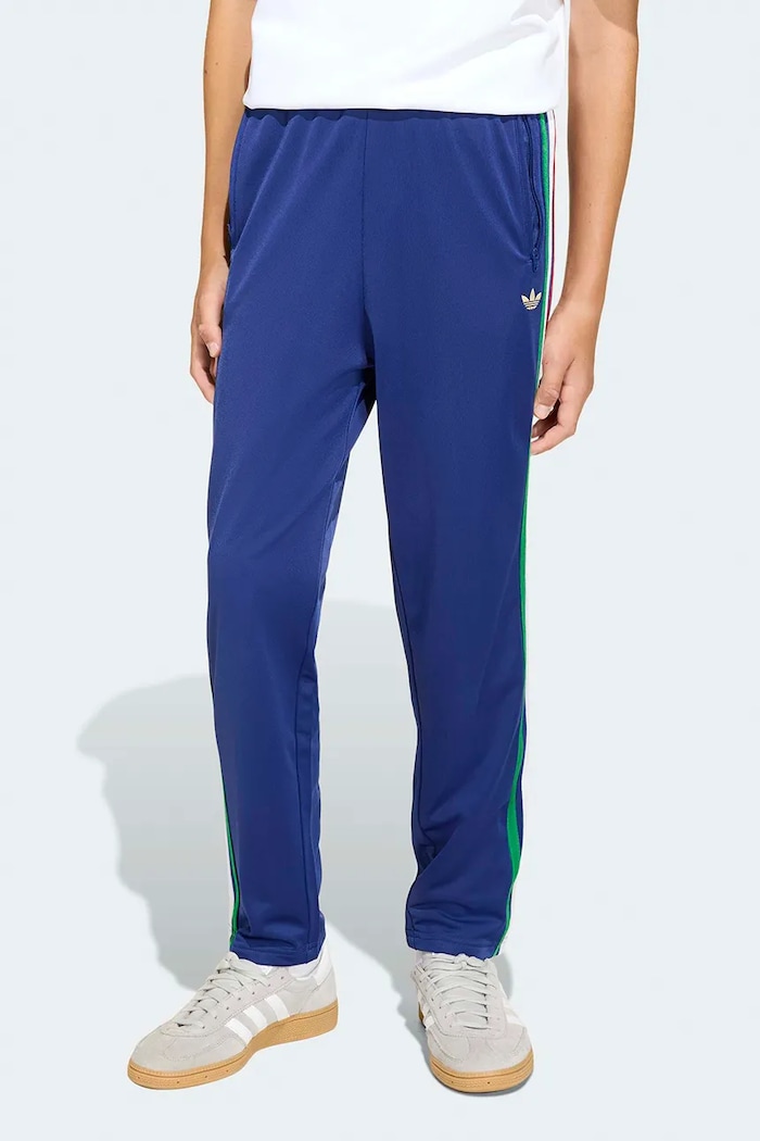 adidas Originals pantaloni de trening pentru copii albastru KC9503