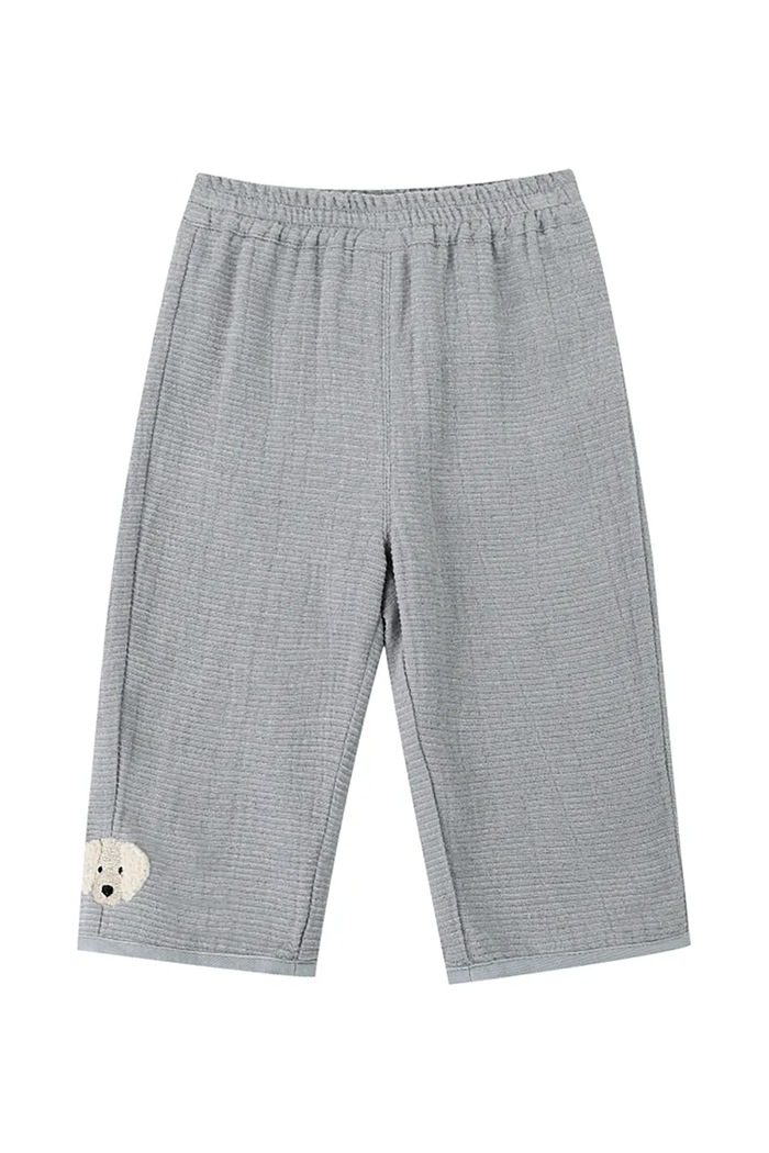 Nohavice pre bábätká Donsje Yuno Trousers Golden Retriever 3044801 modrá SS26