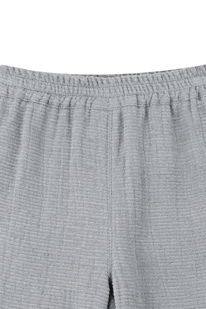 Nohavice pre bábätká Donsje Yuno Trousers Golden Retriever modrá 3044801