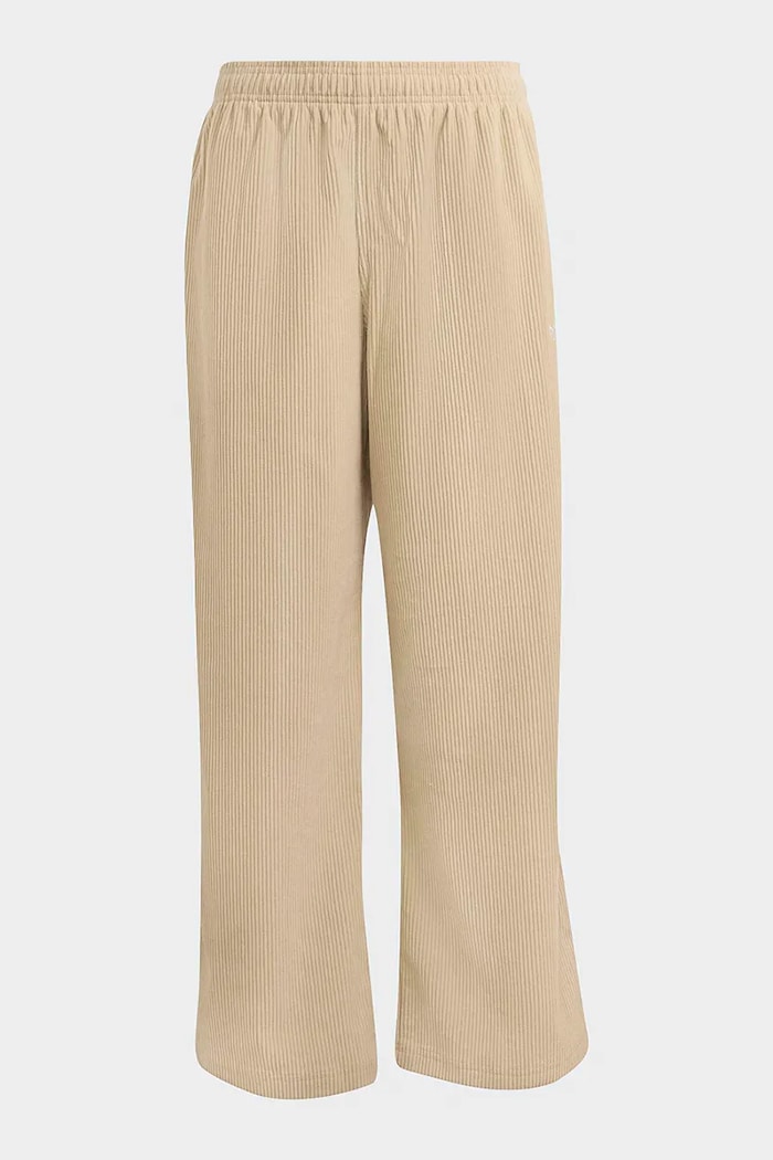 adidas Originals spodnie dresowe dziecięce KC7040 beżowy SS26
