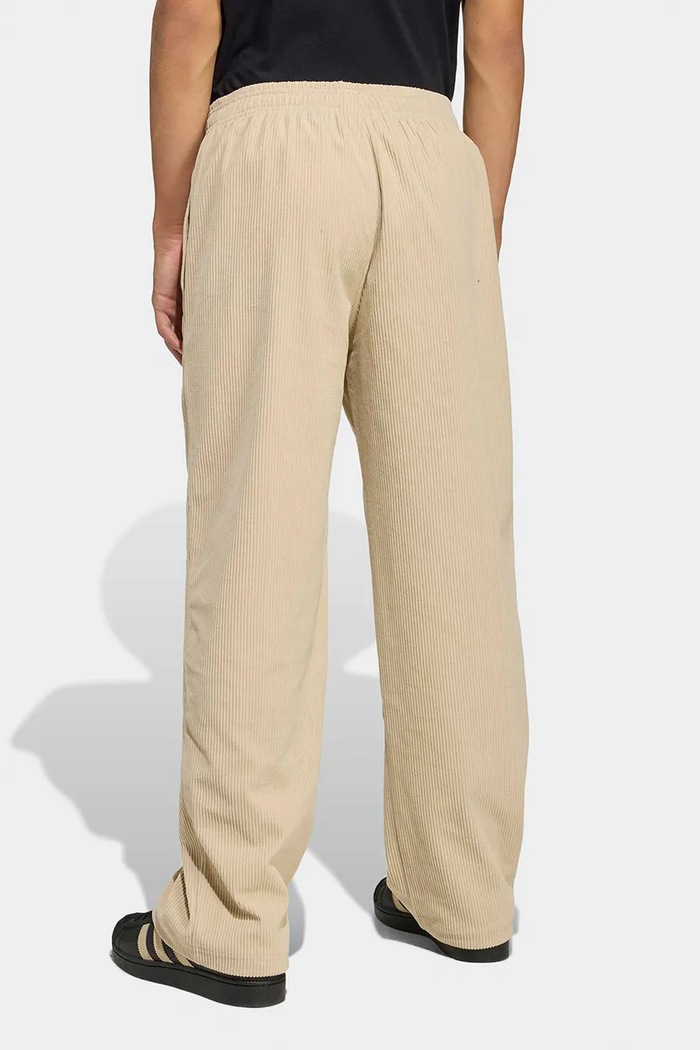 adidas Originals spodnie dresowe dziecięce KC7040 beżowy
