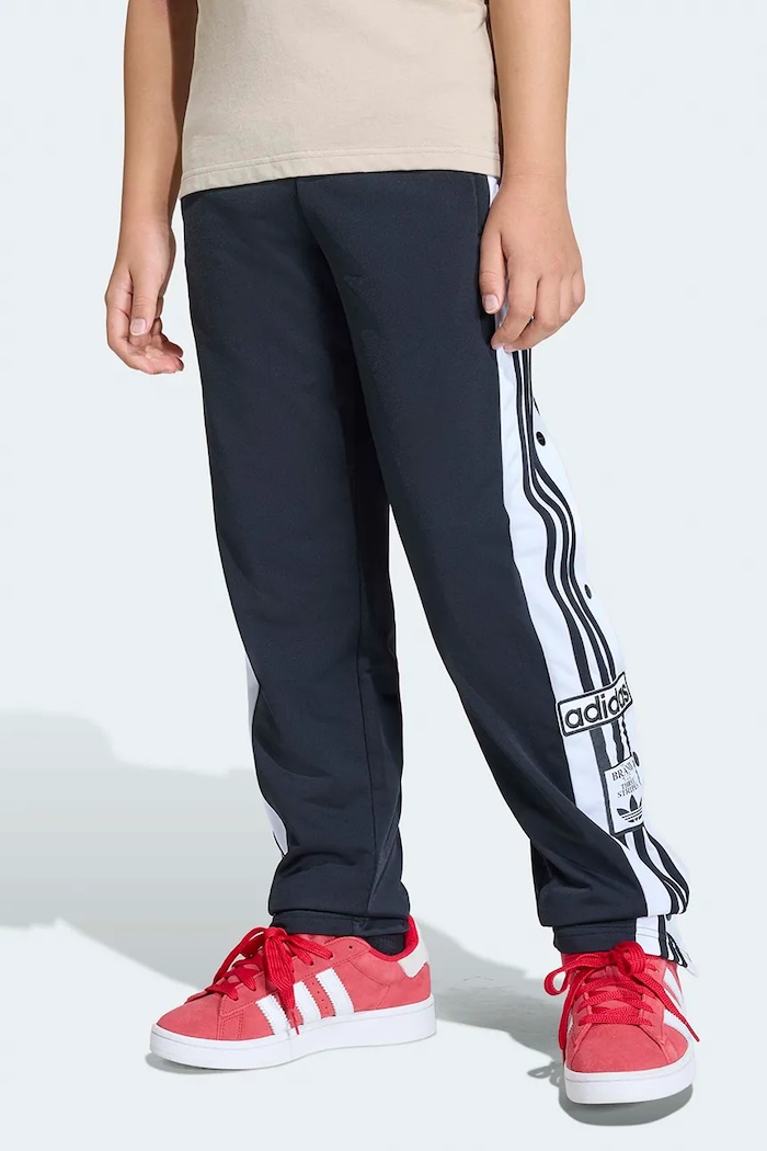 adidas Originals pantaloni de trening pentru copii negru KD3989