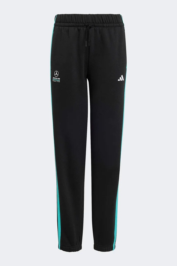Detské tepláky adidas Performance MERCEDES látka čierna KE5921