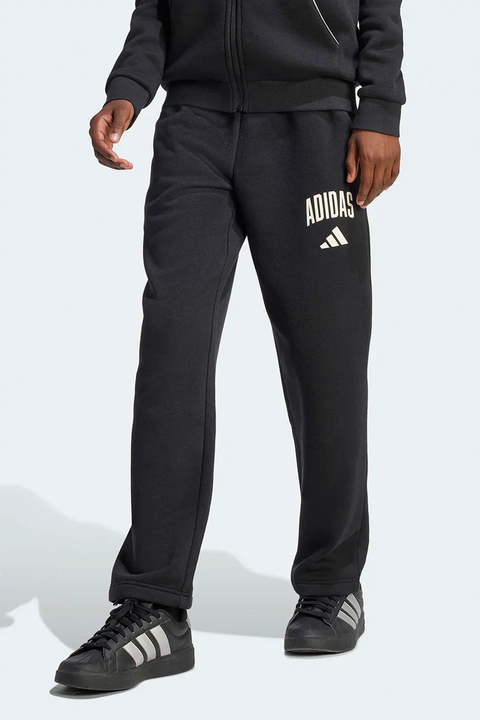 adidas spodnie dresowe dziecięce czarny KC4573