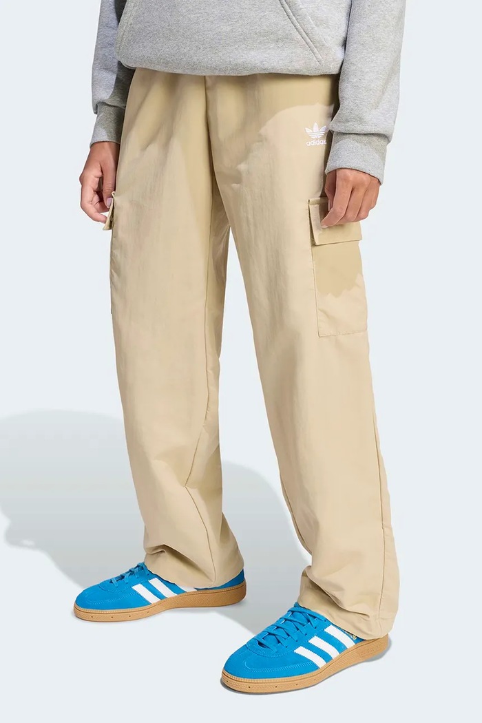 adidas Originals pantaloni copii uni galben KE0408