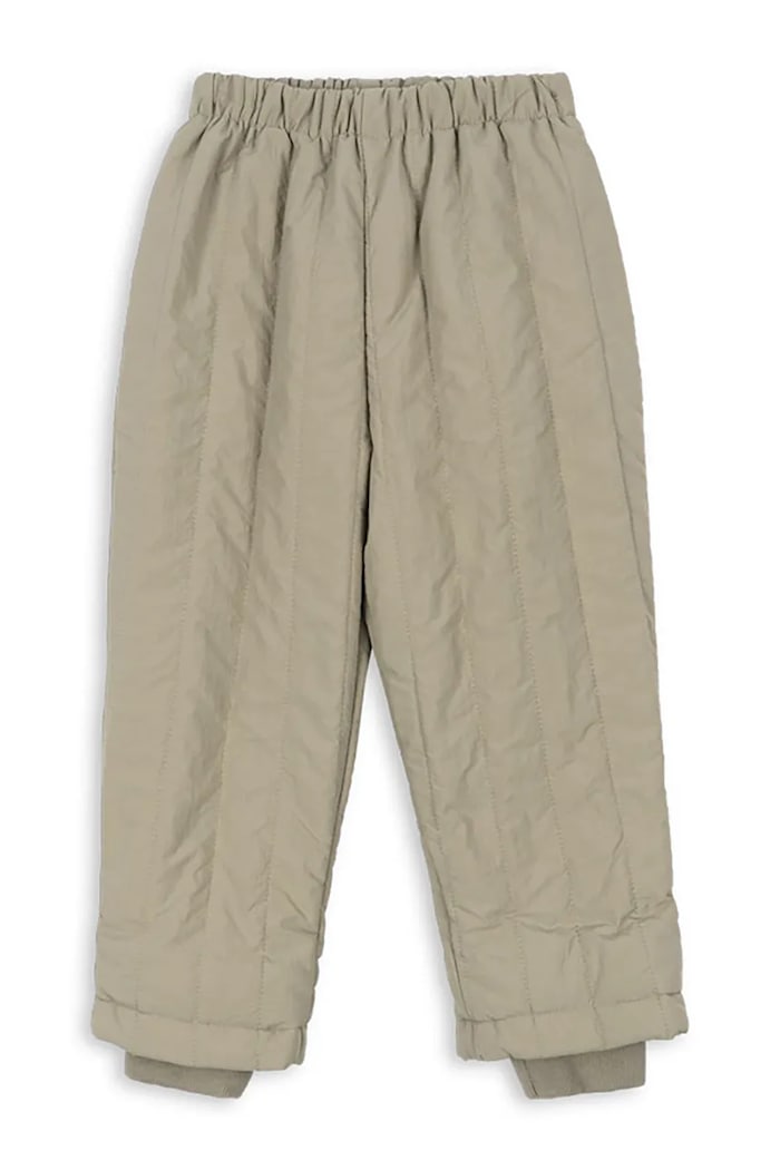 Konges Sløjd pantaloni copii JUNO PANTS panza verde KS104882.PPY2