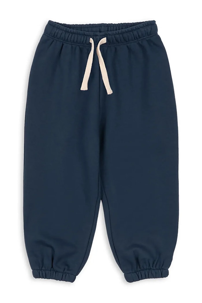 Dětské tepláky Konges Sløjd LOU SWEAT PANTS OCS pletenina námořnická modř KS104942.PPY2